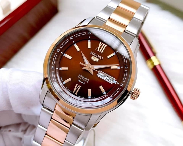 NG H Nam SEIKO 5 SNKP18J1 Automatic Day S t Demi M t Nau