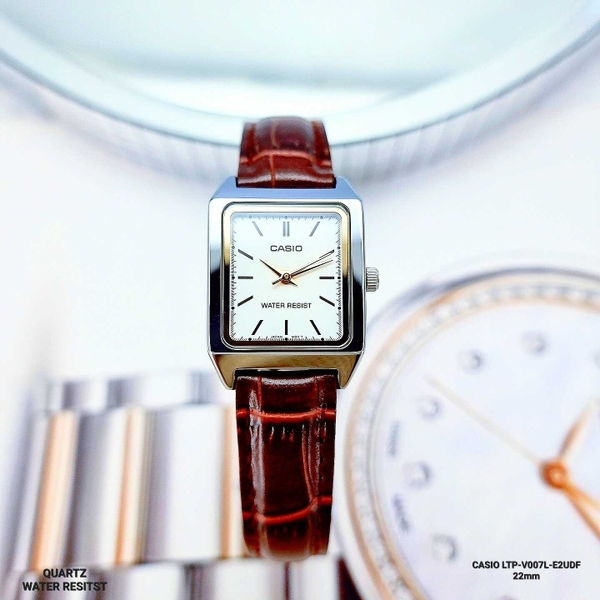 Đồng Hồ Nữ Casio Quartz LTP-V007L-E2UDF