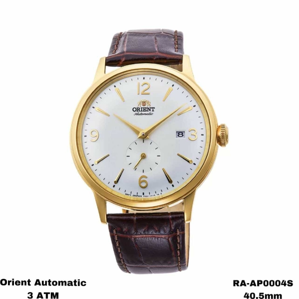 Đồng Hồ Nam Orient RA-AP0004S10B Automatic Dây Da Gold Mặt Trắng