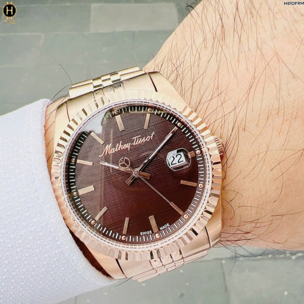 Đồng Hồ Nam Mathey Tissot Quartz Mathy III H810PRM