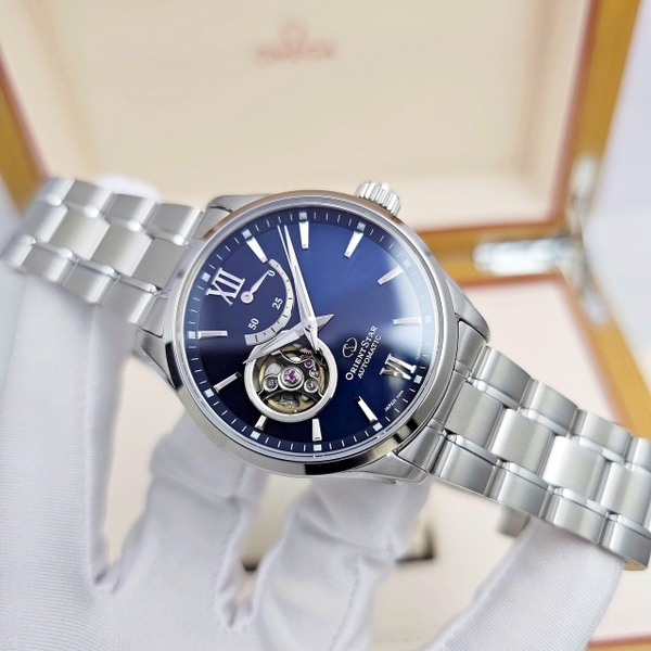 Orient  Star Automatic Semi Skeleton Blue RE-AT0001L00B ( RE-AT0001L ) 