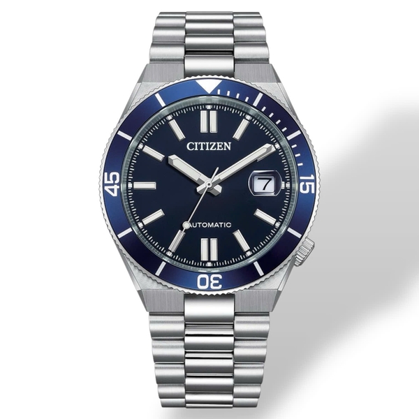 Đồng Hồ Nam Citizen Automatic Tsuyosa Shore Mechanical Blue NJ0230-59L