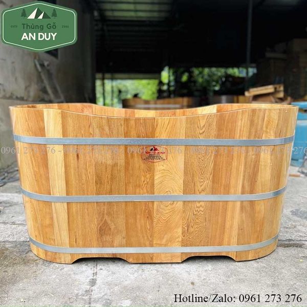 bồn tắm gỗ pơ mu chất lượng