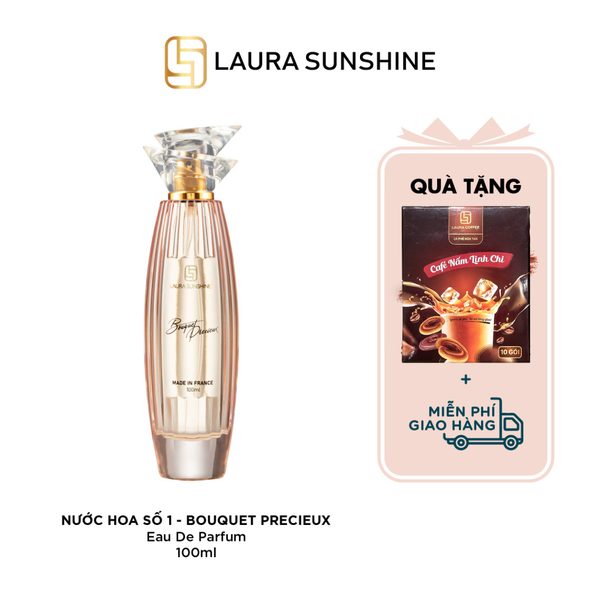 Nước hoa nữ Laura Paris #01 Bouquet Precieux - Eau De Parfum - 100ml