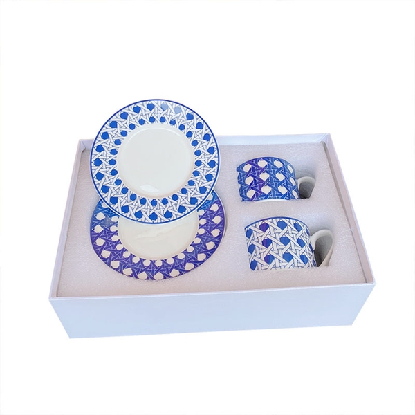 BỘ SET 2 TÁCH XANH DƯƠNG