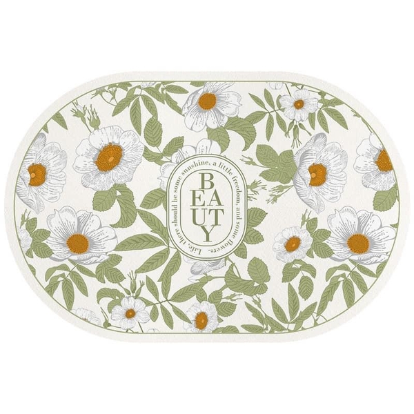 THẢM BEAUTY HOA TRẮNG