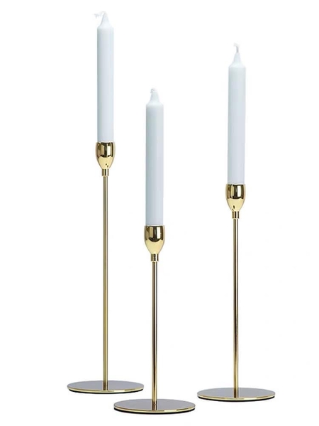 BỘ 3 CHÂN NẾN GOLD