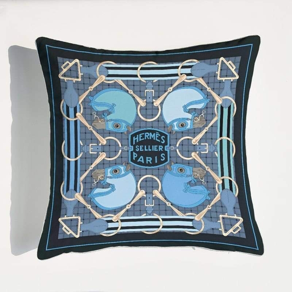 GỐI HERMES SELLIER BLUE