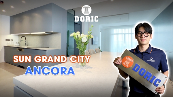 Công Trình Tại Ancona Lương Yên - Đá Vicostone BQ8860