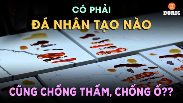 Có Phải Đá Nhân Tạo Nào Cũng Chống Thấm Chống Ố