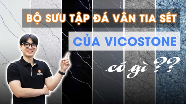 Bộ Sưu Tập Đá Vân Tia Sét Của Vicostone