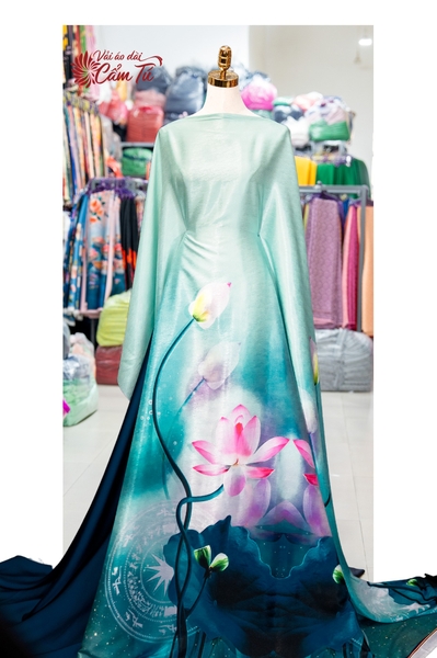 HƯỚNG DẪN NHẮN TIN & MUA HÀNG QUA ZALO Vải áo dài Cẩm Tú