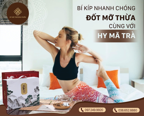 Loại TRÀ GIẢM CÂN ĐÔNG TRÙNG đang hot rần rần tại Hy Mã Thượng Phẩm