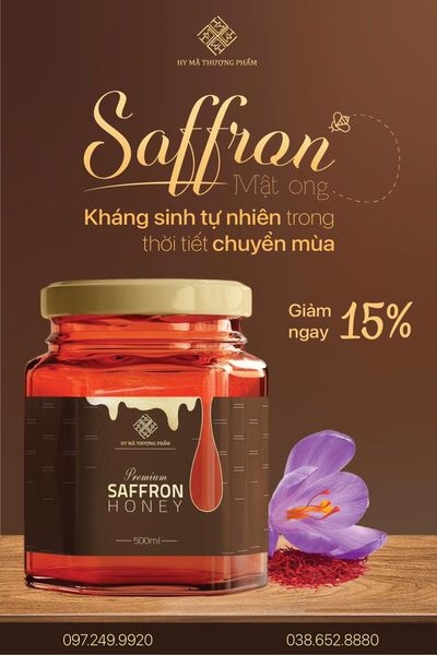 SAFFARON MẬT ONG - 