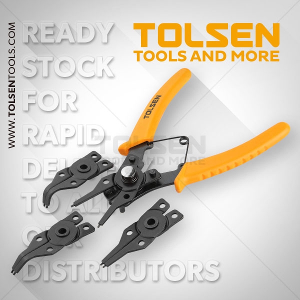 KÌM PHE BỘ 4 ĐẦU 6'',160mm - 10100 Tolsen