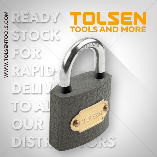 Ổ KHÓA ĐEN 63mm - 55136 Tolsen