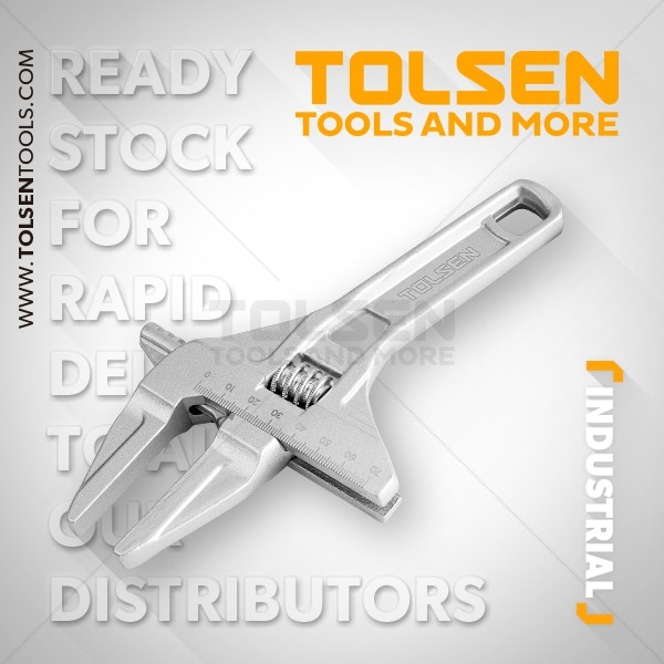 MỎ LẾCH ĐIỀU CHỈNH 205MM, 68MM TOLSEN - 15303 Tolsen