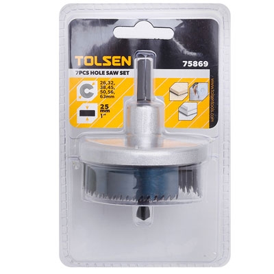BỘ KHOÉT LỖ 7 CÁI - 75869 Tolsen
