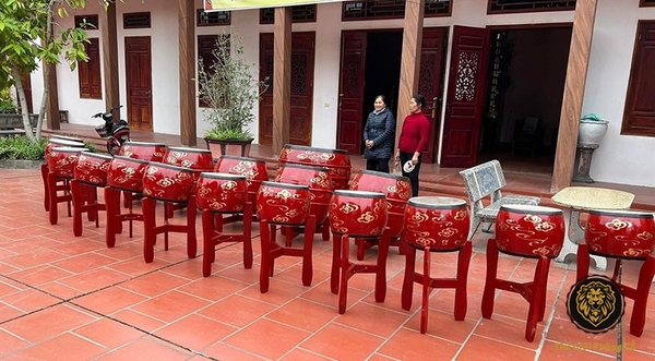 Dàn trống hội 17 quả