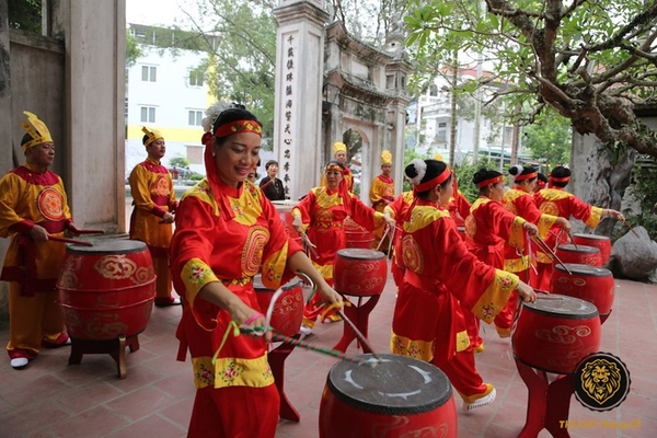 Dàn trống 21 quả