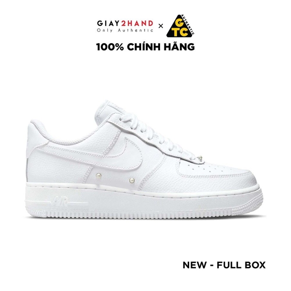 (AUTHENTIC 100%) Giày Sneaker Thể Thao Nữ NIKE AF1 LOW 07 SE PEARL WHITE DQ0231-100 NEW 100% - Tiệm Giày Cũ Sài Gòn