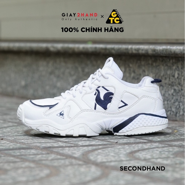 [2hand] Giày Thể Thao LECOQ SPORTIF DYNAKUN Q9123RCR11 CŨ CHÍNH HÃNG - Tiệm Giày Cũ Sài Gòn