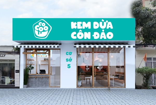 Kem dừa Côn Đảo xin chào Quốc Oai