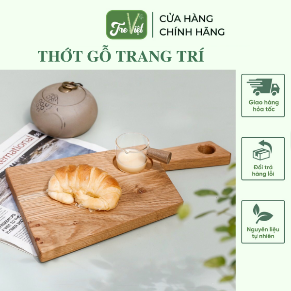 thớt gỗ trang trí