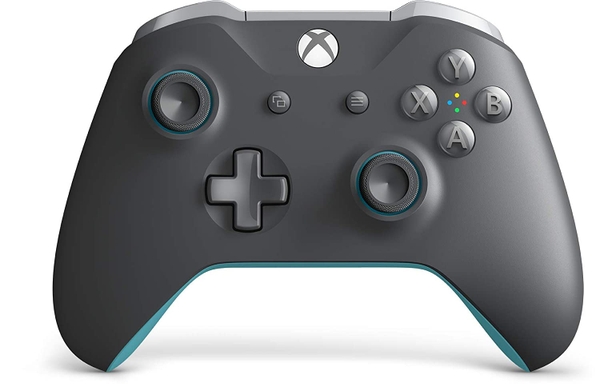 xbox-one-s-wireless-controller-grey-blue-like-new