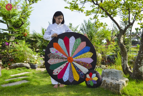 Bộ thảm thiền hoa cúc 21 cánh