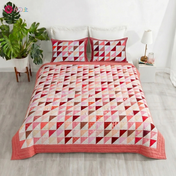 Chăn Quilt Tam Giác Ngọt Ngào