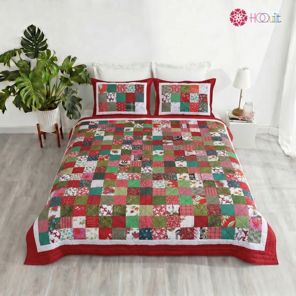 chăn quilt christmas