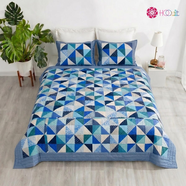 chăn quilt deep ocean