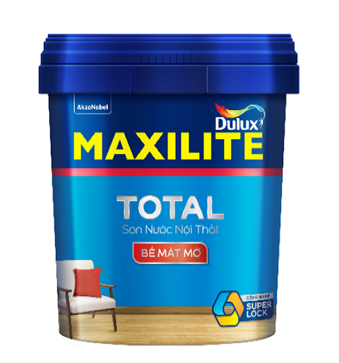SƠN MAXILITE NỘT THẤT TOTAL 30C 15L MỜ