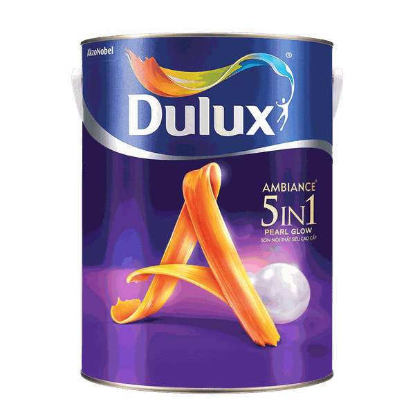 Dulux nội thất cao cấp 5 in 1 Bóng Mờ  (AMBIANCE PEARL GLOW)