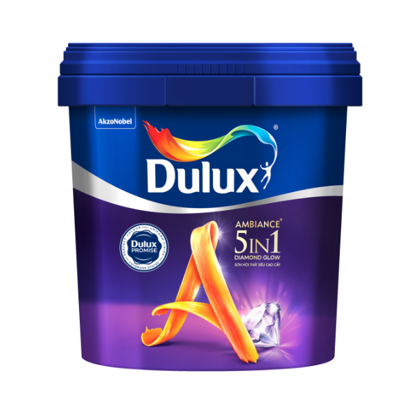 Sơn Dulux nội thất cao cấp 5in1 66AB Siêu Bóng (Diamond Glow)
