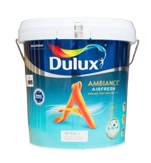 Sơn Dulux Nội Thất Cao Cấp AMBIANCE AIRFRESH 68A Bóng Mờ 15L