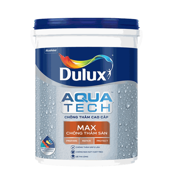 Chống Thấm Sàn Dulux Aquatech Max V910 6Kg (Lăn trực tiếp không pha xi)