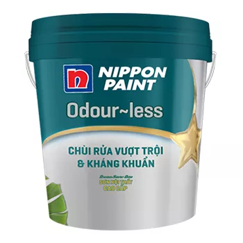 Sơn Nippon Nội Thất Odour-less Chùi Rửa Vượt Trội & Kháng Khuẩn