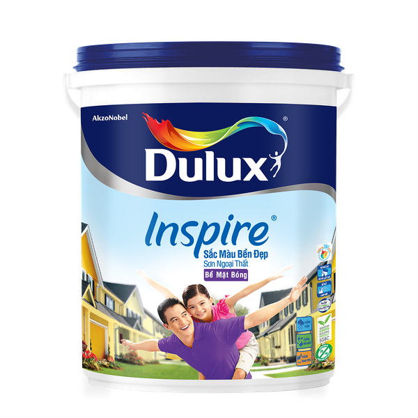 Dulux ngoại thất Inspire Bóng