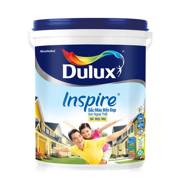 Dulux ngoại thất Inspire Mờ