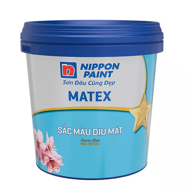 Sơn Nippon Nội Thất Matex Sắc Màu Dịu Mát
