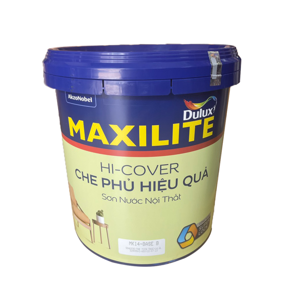 SƠN MAXILITE NỘT THẤT HI-COVER MK14 - CHE PHỦ HIỆU QUẢ 5L MỜ