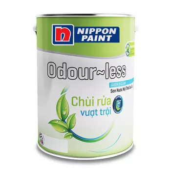 Sơn Nippon Nội Thất Odour-Less Chùi Rửa Vượt Trội