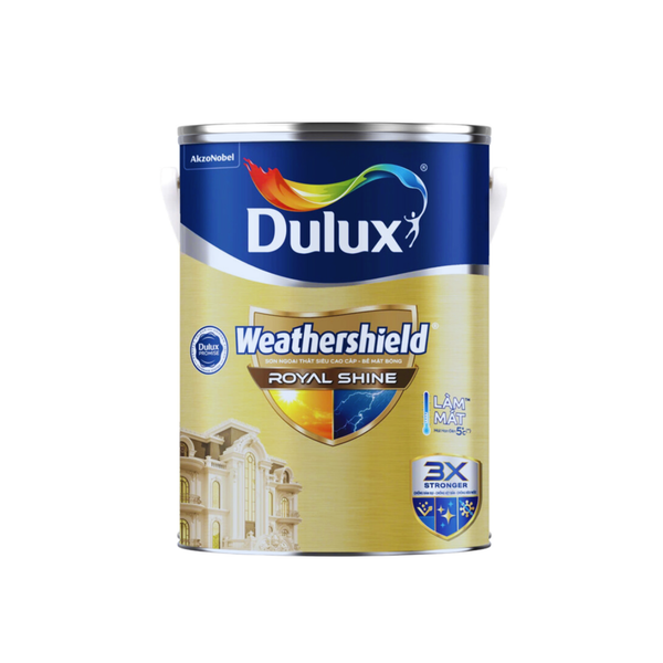 Sơn Dulux ngoại thất Weathershield Royal Shine RS86 Bóng