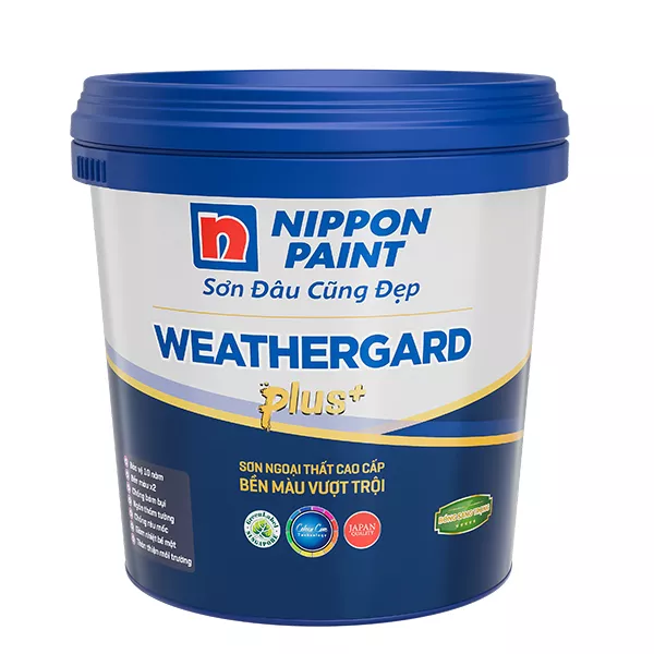 Sơn Nippon Ngoại Thất WeatherGard Plus+