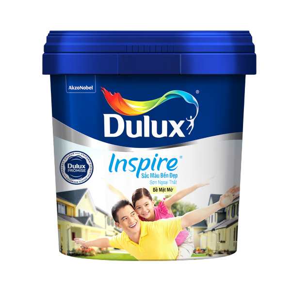 Sơn Dulux ngoại thất Inspire Z98 Mờ 15L