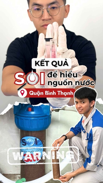 Series Soi Để Hiểu Nguồn Nước - Quận Bình Thạnh: BẤT NGỜ VỚI CHẤT LƯỢNG NGUỒN NƯỚC TẠI BÌNH THẠNH!