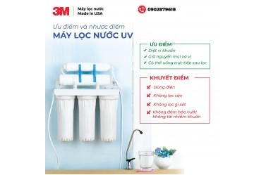 Ưu điểm và nhược điểm của việc sử dụng máy lọc nước UV