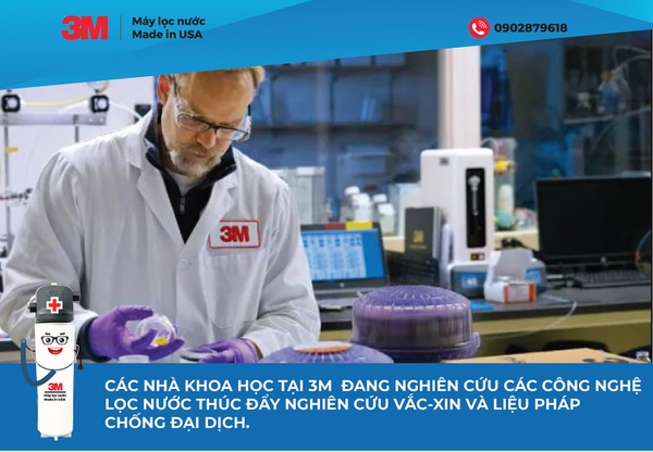 Các Nhà Khoa Học Của 3M Nỗ Lực Mang Cuộc Sống Trở Lại Bình Thường Trên Toàn Thế Giới